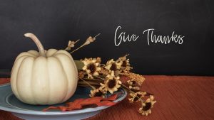 Thanksgiving pumpkin